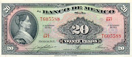 Meksyk - 1965 - 20 pesos a.jpg