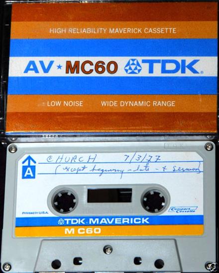 Galeria Kaset Magnetofonowych - AV MC 60 TDK Maverick.JPG