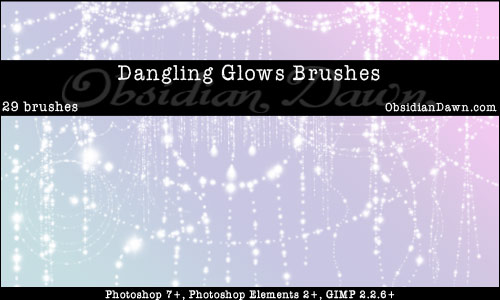  PĘDZLE - BRUSH - Dangling Glows Brushes.jpg