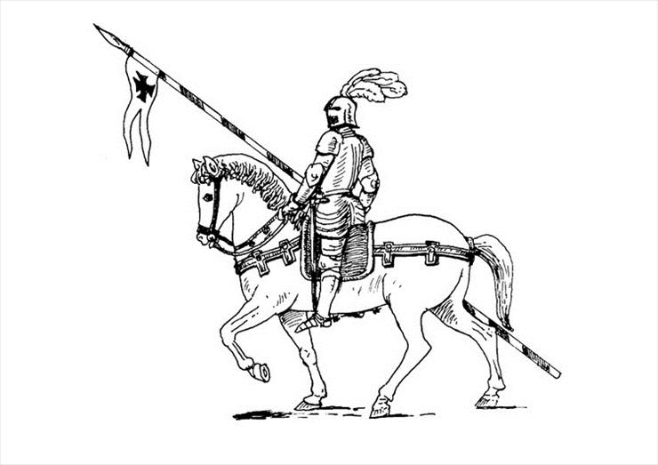 rycerze, zamki - chevalier-a-cheval-t10656.jpg