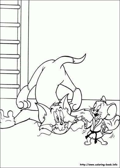 Tom  Jerry - Tom Jerry - kolorowanka 58.GIF