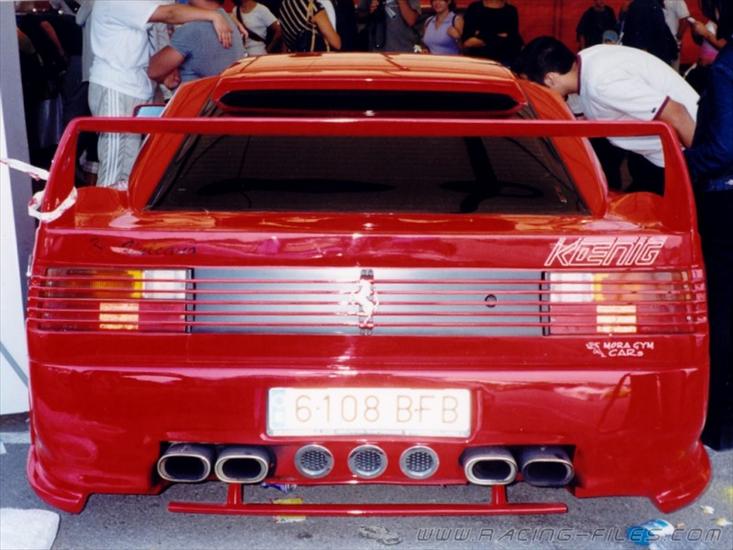 Tuning - Toyota Supra Tuned to Ferrari Testarrosa 2 - 3rd Maxi Tuning Show - Montmelo 2001 wallpaper.jpg