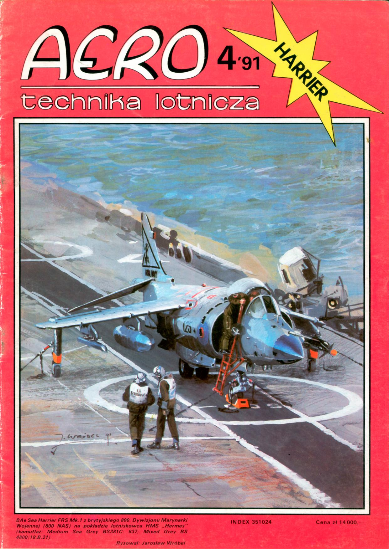 Aero Technika Lotnicza - Aero TL 1991-04 okładka.jpg