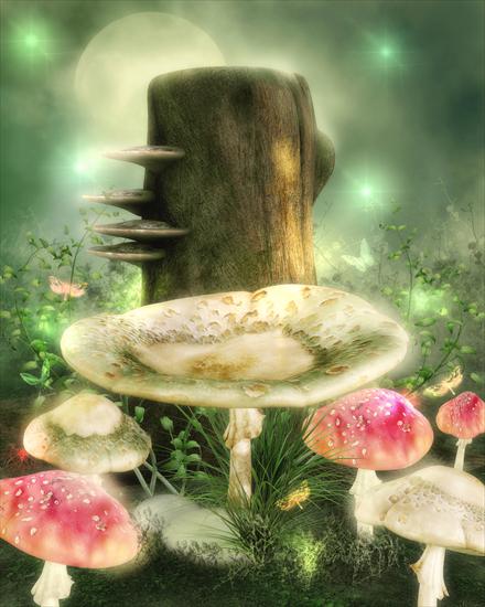 Magic backgrounds with mushrooms Part 2 - 1 12.jpg