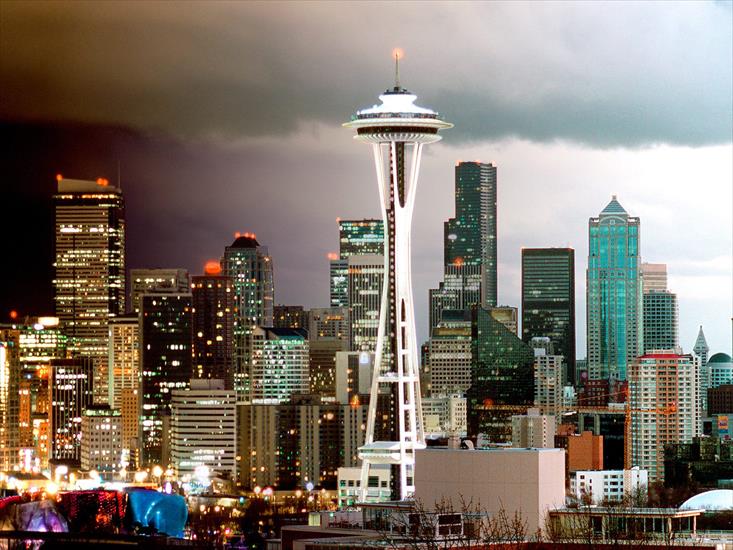 Krajobrazy - Seattle Skyline, Washington.jpg