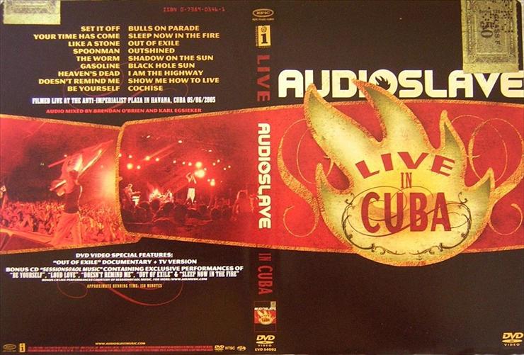 okładki DVD koncerty - Audioslave - Live In Cuba.jpg