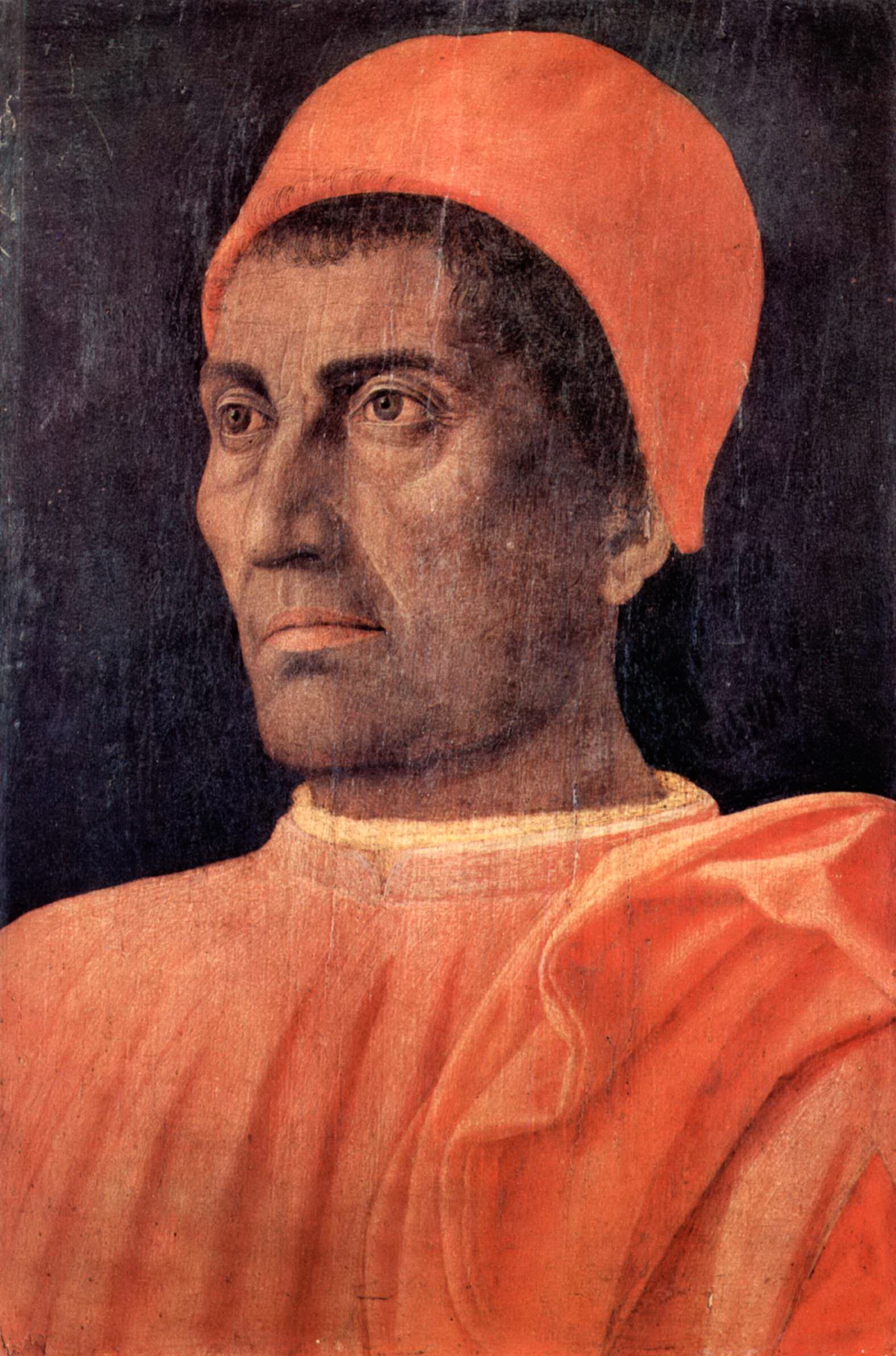 Galleria degli Uffizi. 1 - Andrea Mantegna Portrait of Carlo de Medici.jpg