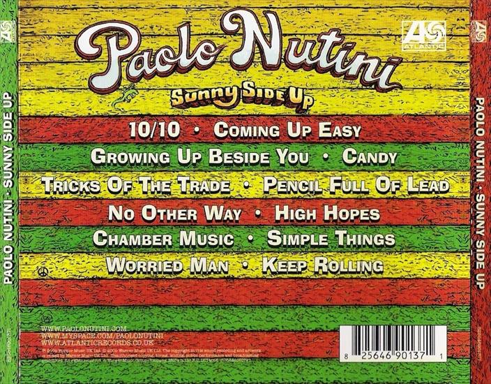Paolo Nutini - Sunny Side Up - Sunny Side Up Album Cover - Back.jpg
