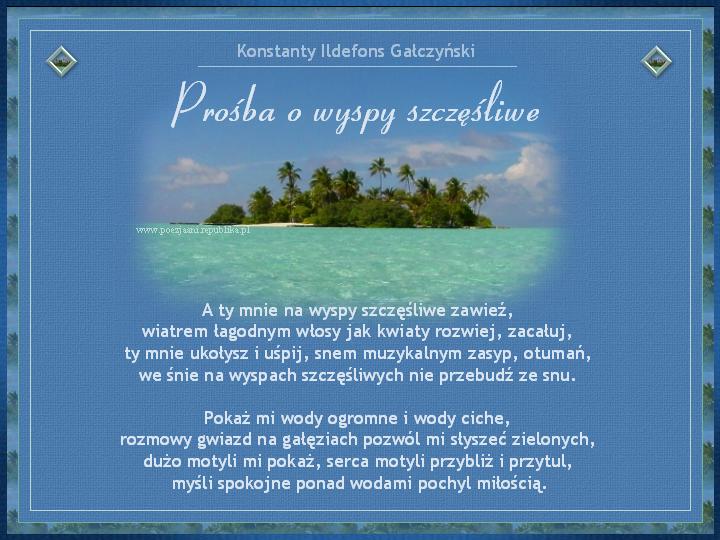 Konstanty Ildefons Gałczyński - PROŚBA O WYSPY SZCZĘŚLWE.jpg