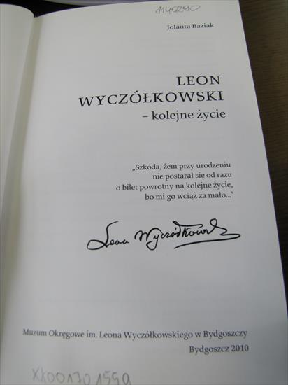 Baziak J., Leon Wyczółkowski- kolejne zycie - IMG_8408.JPG