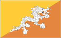 FLAGI PAŃSTW AZJA - bhutan.gif