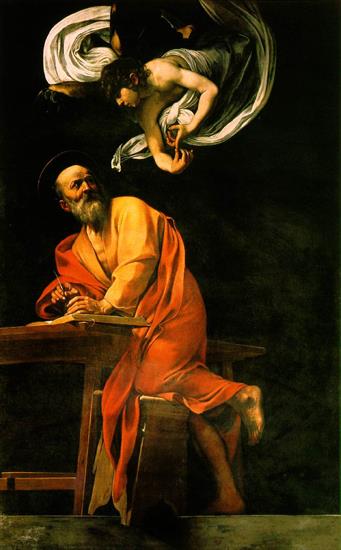michelangelo merisi da caravaggio - Die Eingebung des hl. Matthias - 1602.jpg