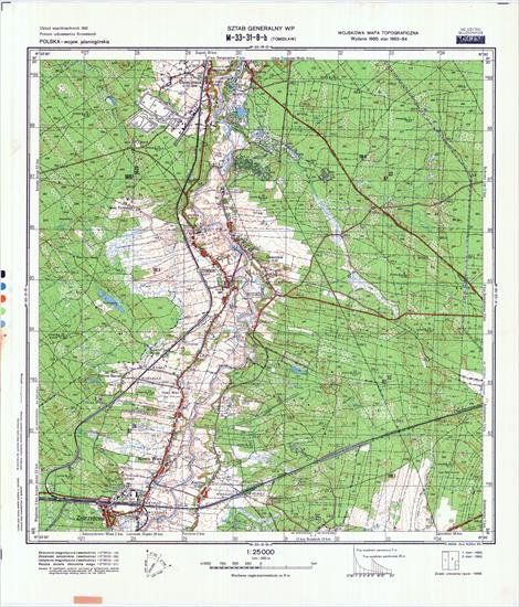 Mapy topograficzne LWP 1_25 000 - M-33-31-B-b_TOMISLAW_1985.jpg