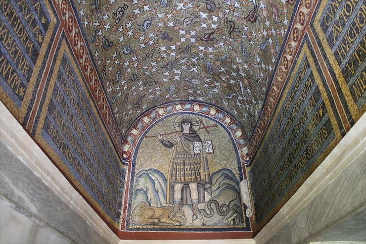Pierwsze wieki chrześcijaństwa - architektura, sztuka - obrazy - Cappella_arcivescovile_Ravenna_6.JPG