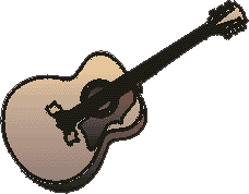 instrumenty clipart - guitar.gif