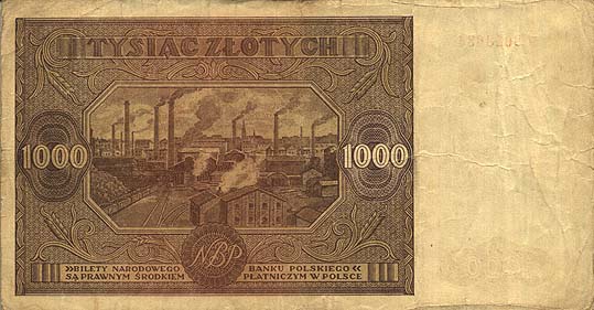 Banknoty PRL-u - d1000zl_-1946.jpg