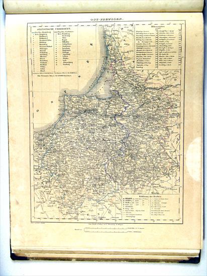 Atlasy, mapy, plany Prus zachodnich i siłą rzeczy okolicy Kartographie von Westpreuen - Ost-Preussen 1844.jpg