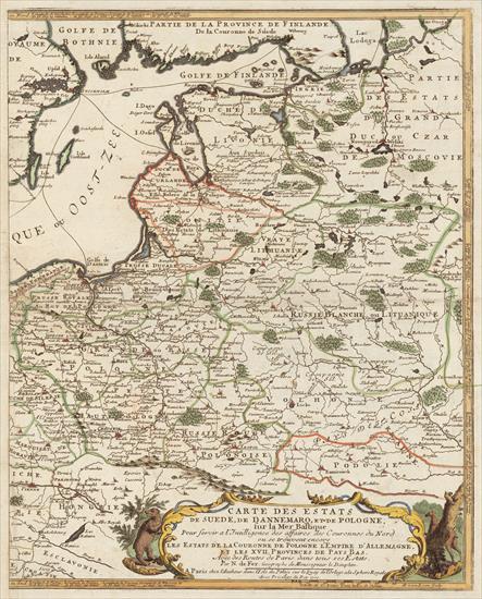 STARE mapy Polski - 1700 Pologne1700.jpg