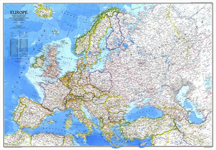 National Geografic - Mapy - Europe 1983.jpg