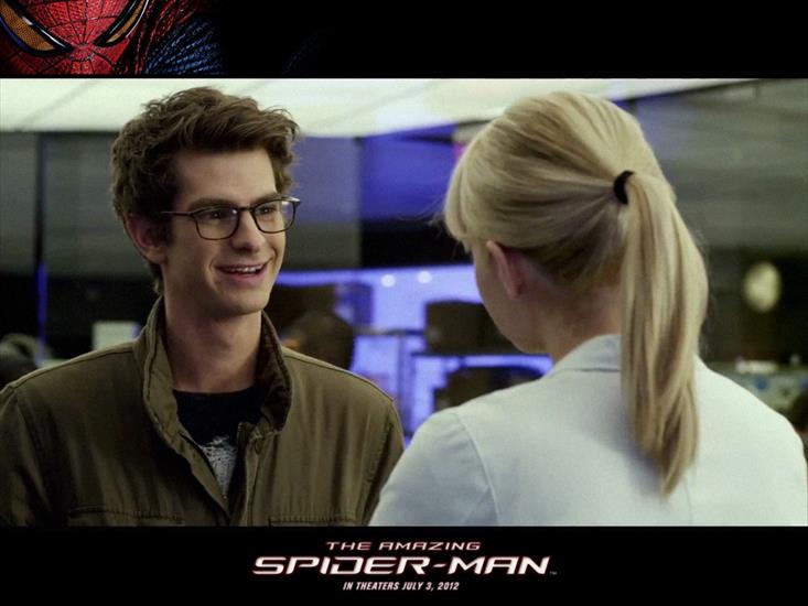 Peter Parker  Gwen Stacy Niesamowity Spider-Man - ws_The_Amazing_Spiderman-_Peter__Gwen_1152x864.jpg