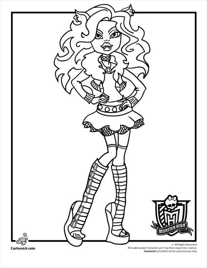 Monster High - clawdeen-wolf-monster-color.gif