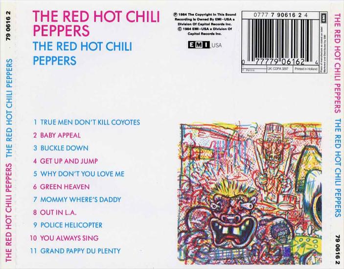 Red Hot Chili Peppers  The Red Hot Chili Peppers 1984 - Red Hot Chili Peppers  The Red Hot Chili Peppers 2003 Back.jpg