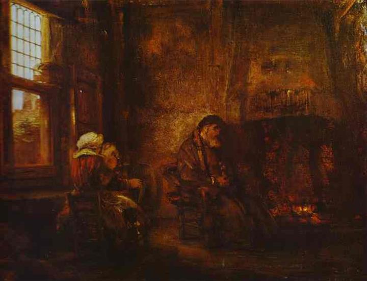 Rembrand - Rembrandt - Tobit and Anna.JPG