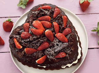 Ciasta,ciasteczka - Walentynkowe ciasto.jpg