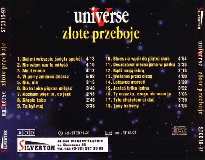 Covers - Universe - Złote Przeboje.b.jpg