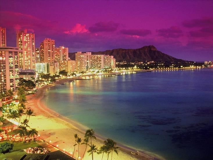 dla ciebie  - Waikiki at Dusk, Hawaii.jpg
