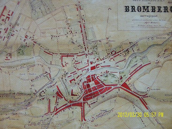 Mapy Bydgoszczy1 - Bydgoszcz i okolice w 1861r.JPG
