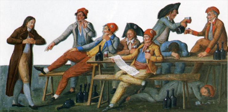 Iconographie De L... - 1792 09 02 Un tribunal lors des massacres de Septembre Gouache des freres Le Sueur.jpg