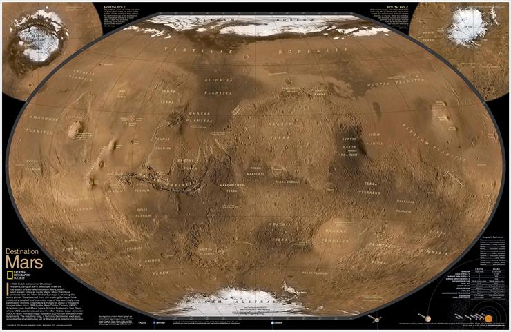 Mapy National Geographic. 538 map. Wysoka jakość - Space - MARS 2001.JPG