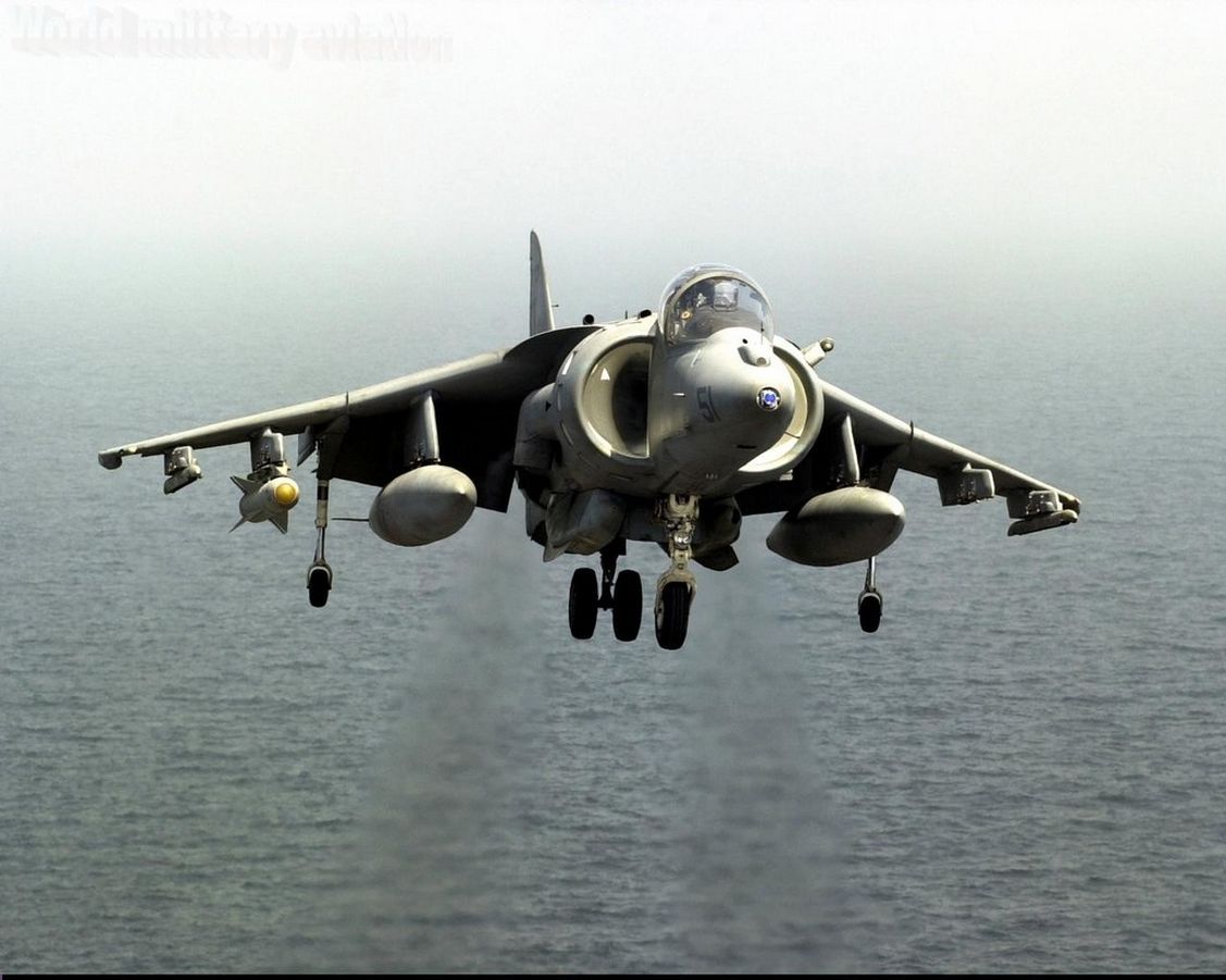 Harrier II  amerykańsko-brytyjski... - AV-8B Harrier II należący do Korpusu Piechoty Morskiej Stanów Zjednoczonych 5.JPG