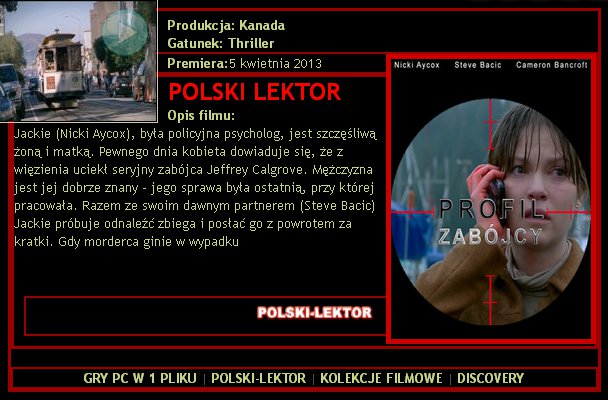 Filmy - Profil Zabójcy - Profile for Murder 2013 PL.jpg