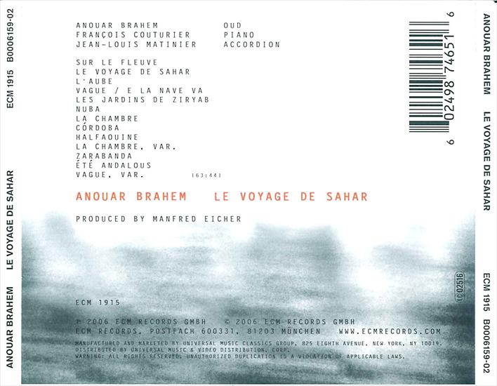 Le Voyage de Sahar ECM 2006 - FLAC - Anouar Brahem - LVdS - back.jpg