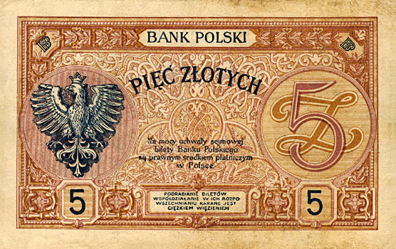 Banknoty Polska - 5zl1919r.png