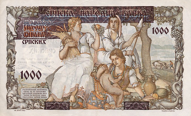 SERBIA I - 1941 - 1000 dinarów b.jpg