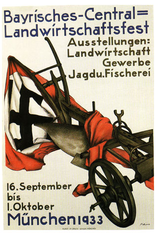 plakaty propagandowe III Rzeszy - Poster announcing an agricultural fair.jpg