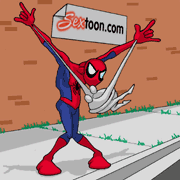 sextoon - spiderman - sex toon -.gif