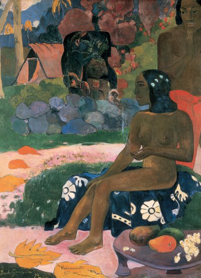 Paul Gauguin 1848 - 1903 Paintings Art nrg - Her Name Was Varumati, 1893.jpg