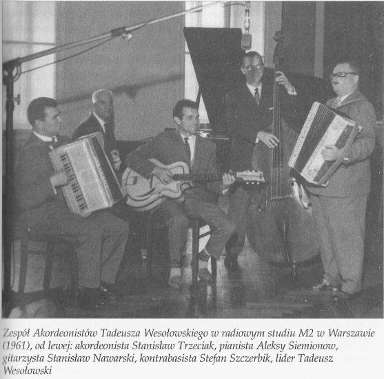 Akordeoniści T Wesołowskiego - 00 - Zespół Akordeonistów Tadeusza Wesołowskiego 1961.jpg