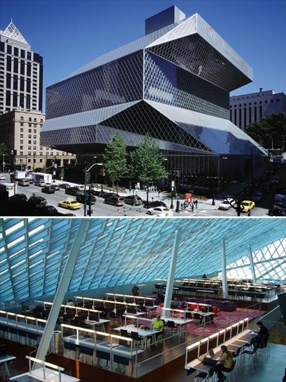 Biblioteki - Biblioteka Centralna w Seattle USA.jpg
