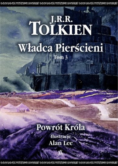 J. R. R. Tolkien - Władca Pierścieni. Tom 3 - Powrót Króla - okładka książki - AMBER, 2010 rok.jpg