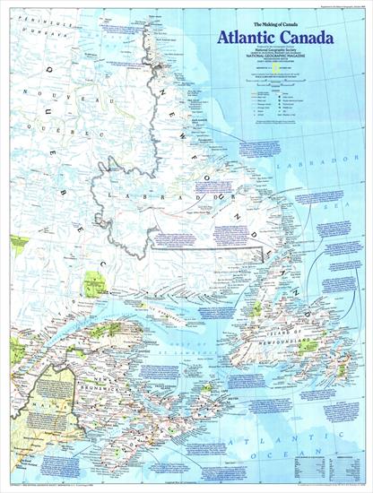 NATIONAL GEOGRAPHICS - mapy - Canada - Atlantic 1 1992.jpg