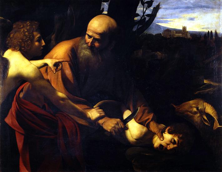 Galleria degli Uffizi. 1 - Caravaggio - Sacrifice of Isaac.jpg