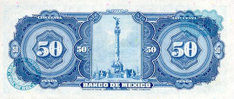 Meksyk - MexicoP49-50Pesos-1948-72_b.JPG