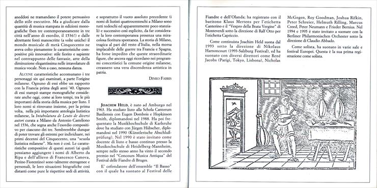 I Grandi Liutisti Milanesi del Cinquecento Joachim Held Lute - I Grandi Liutisti Milanesi del Cinquecento booklet 04.jpg